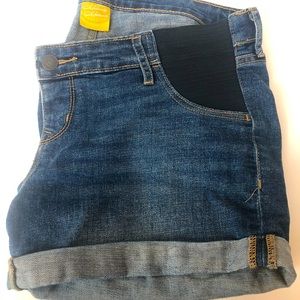 Maternity Jean Shorts, Size 6